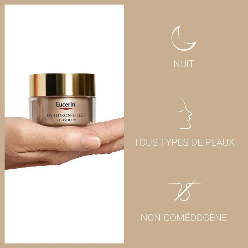 EUCERIN HYALURON FILLER+ELASTICITY NUIT 50ML